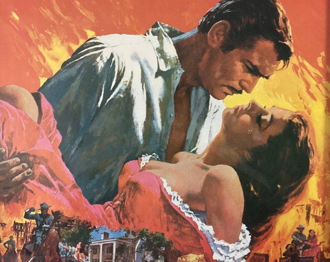 1976  Gone With The Wind Movie Poster By Portal Publications