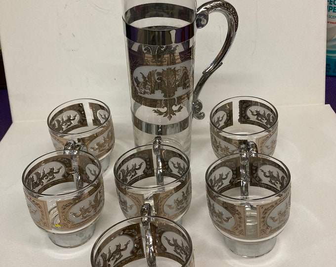 Vintage Russian Tea Set.