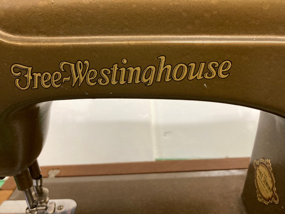 Free Sewing Machine Company WESTINGHOUSE Electric Type E - Etsy
