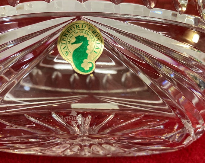 Wateford Crystal 7" Oval Bowl