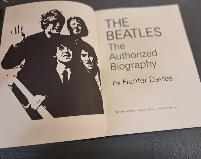 The Beatles: The Authorised Biography Book by Hunter Davies.Copyright 1968