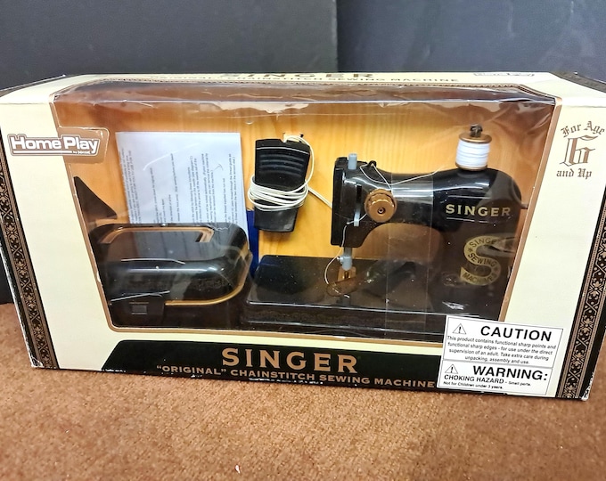 Singer Original Chainstitch  Toy Sewing Machine  Model # A 2401