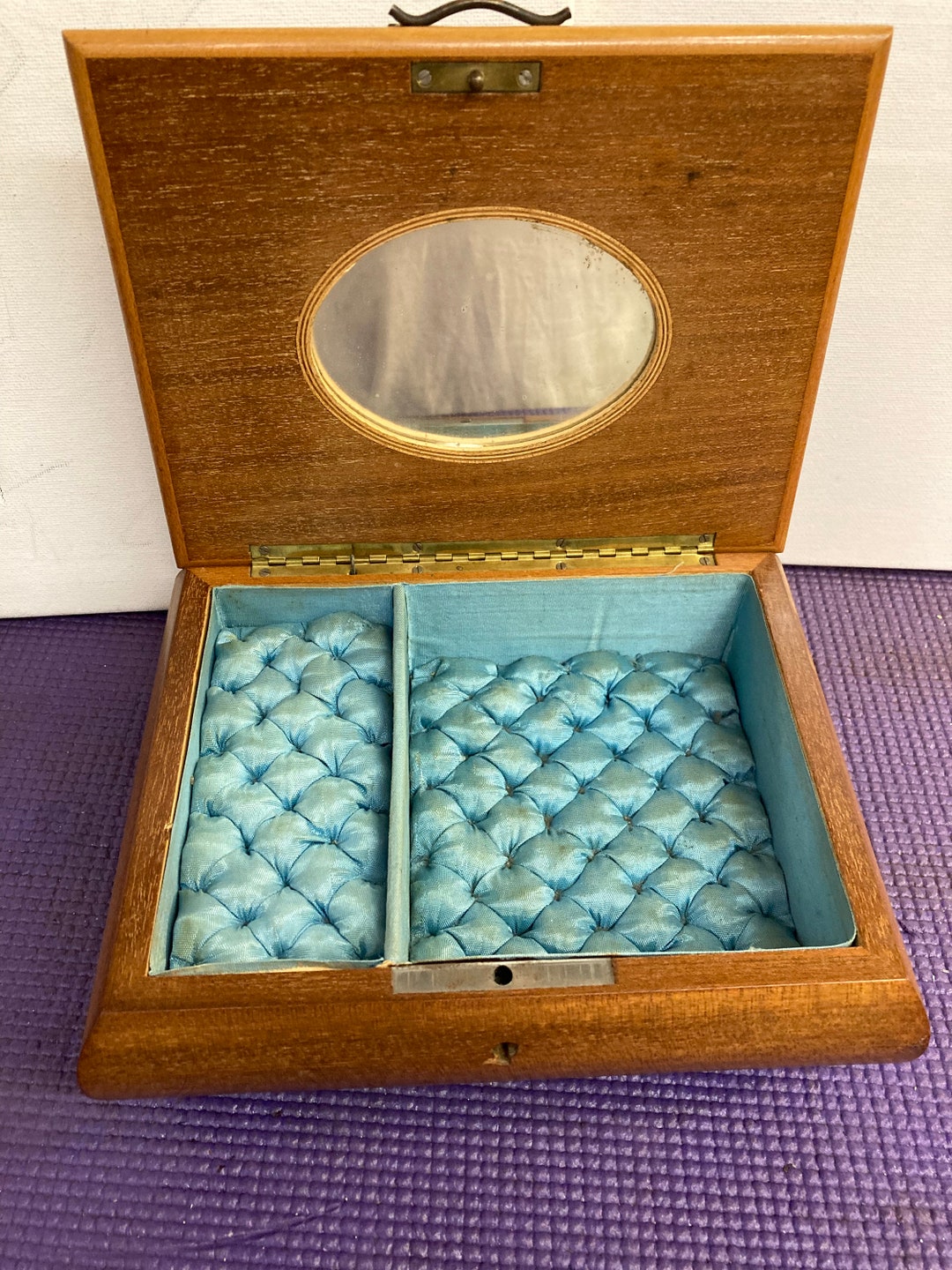 Vintage Windup Italian Music Box With Swiss Lador Musical Etsy