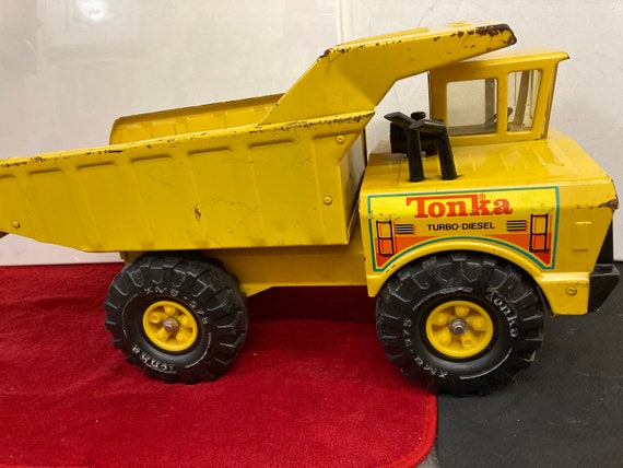 Vintage Late 60s Mighty TONKA Dump Truck - Etsy