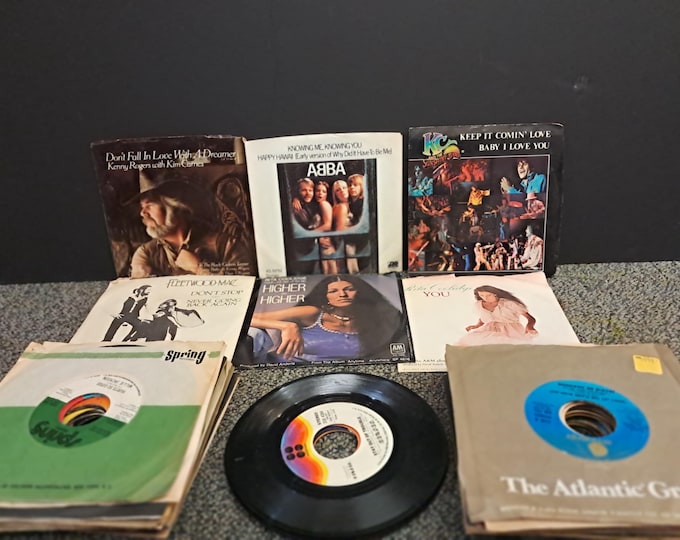 58 Origjnal 1960's 45 LPs