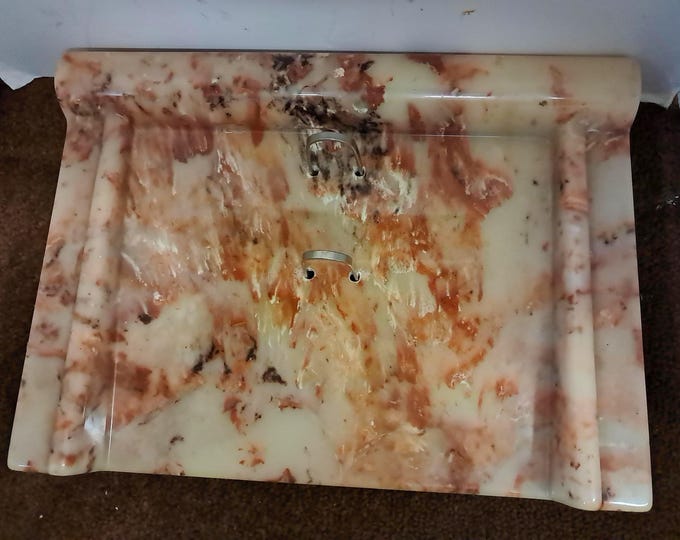 Vintage Marble Calander Holder