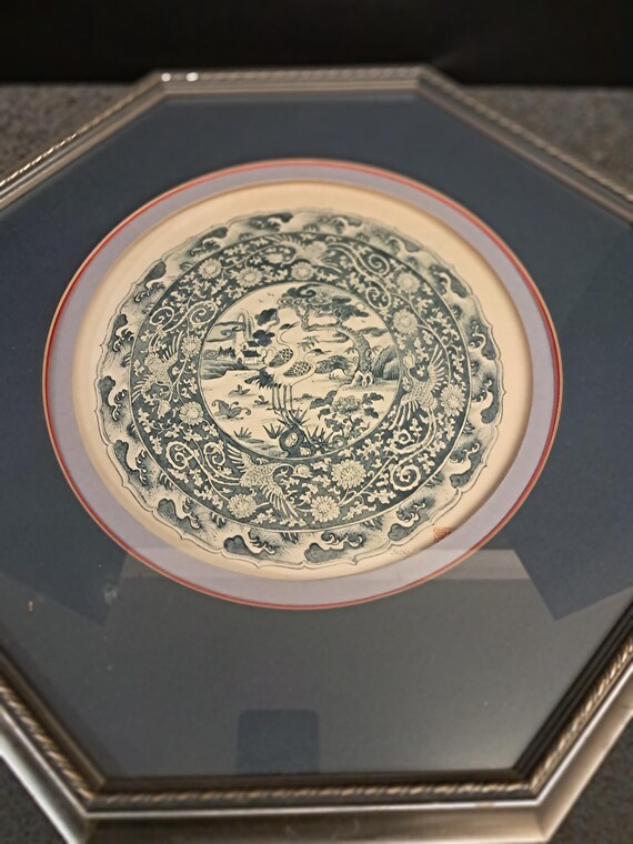 The Bombay Company Private Collection Blue and White Limited