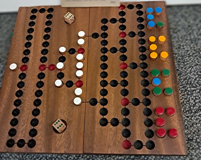 Two Board Games.LOGOPLAY Blockade - Dice Game - Strategy Game