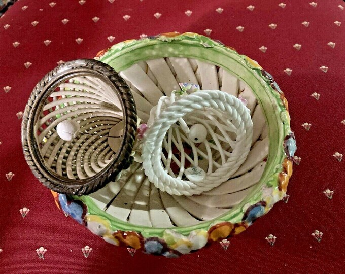 Capodimonte Bowls and Bells, Made in Italy, Set of 4