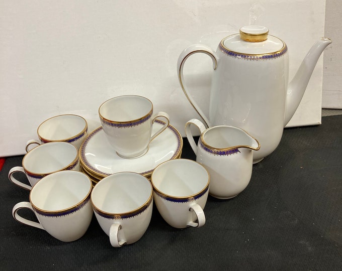 Vintage Seltmann Weiden “Petra” E Bavaria W.Germany Porcelain  Tea Set