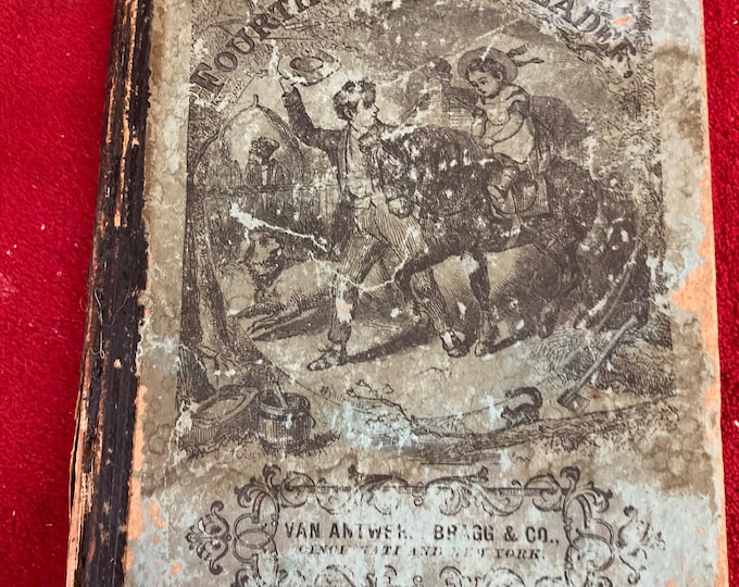McGuffey's Fourth Eclectic Reader 1857: Antique Schoolbook