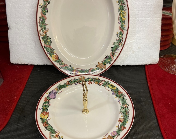 Two Christmas Memories Collection By Spode, Made In England S3730