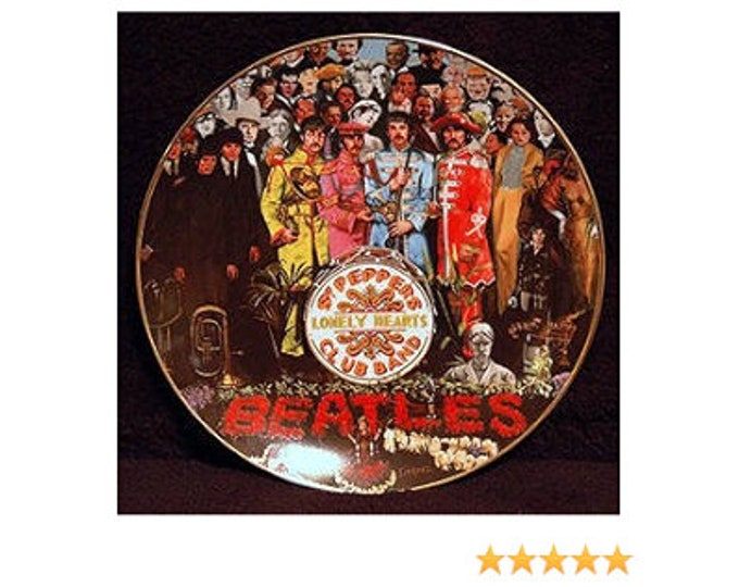 The BEATLES **SGT. PEPPER: The 25th Anniversary  Plate  Numbered ,Limited Edition
