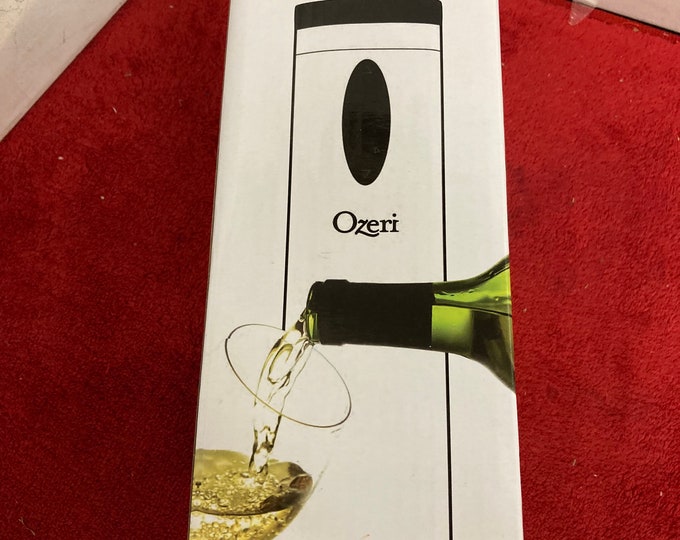 Ozeri Fascina Electric Wine Bottle Opener and Corkscrew