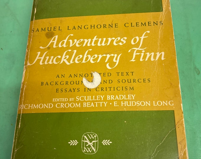 Adventures Of Huckleberry Finn, Samuel Langhorne Clemens,   Copyright 1961,1962