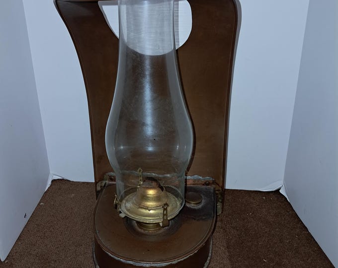 Antique Vintage Railroad Caboose Wall or Table Lantern