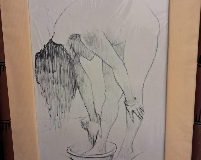 Young Woman Washing by  Cortland Butterfield