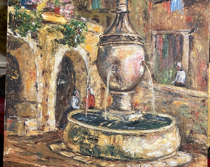 G.Scardigli -Hawlik '69 Oil Painting On Canvas Board