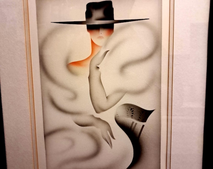 Erik  Freyman  limited  Signed  and  Numbered Lithograph, Silhouette