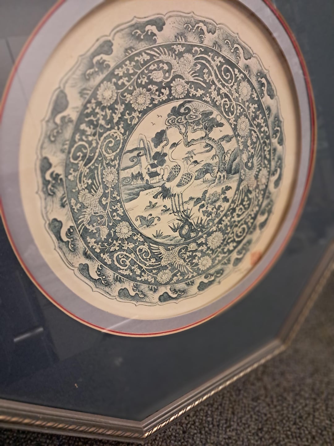The Bombay Company Private Collection Blue and White Limited