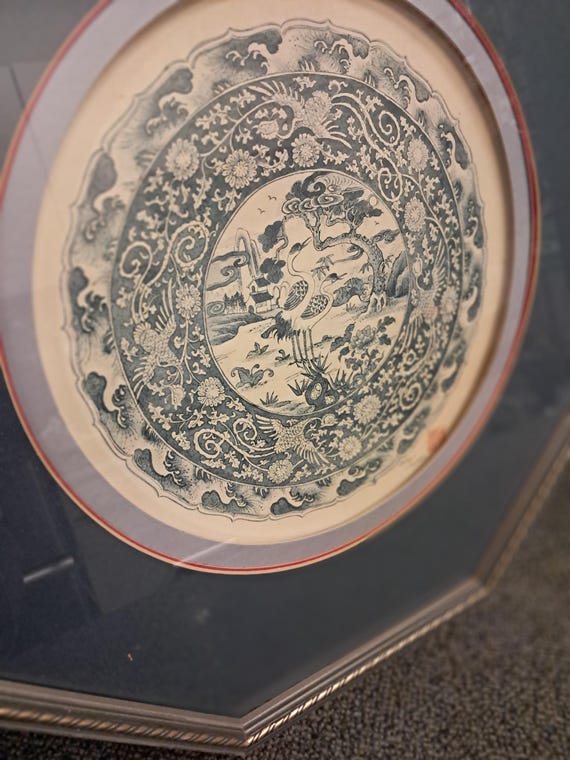 The Bombay Company Private Collection Blue and White Limited