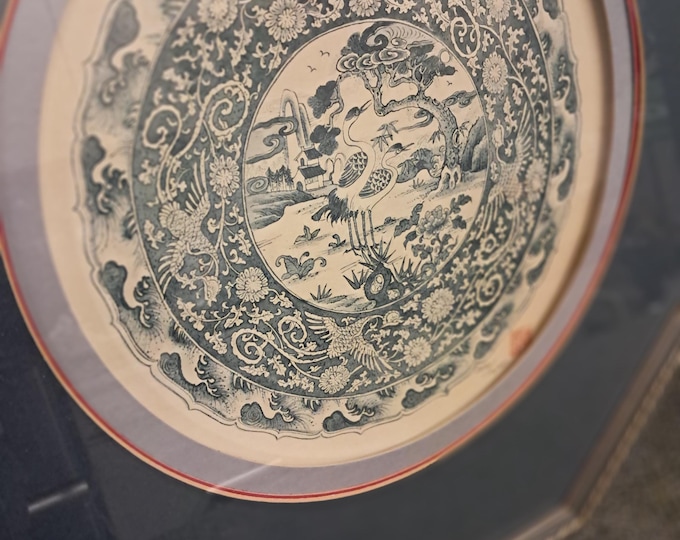 The Bombay Company Private Collection Blue and White Limited Edition. Signed