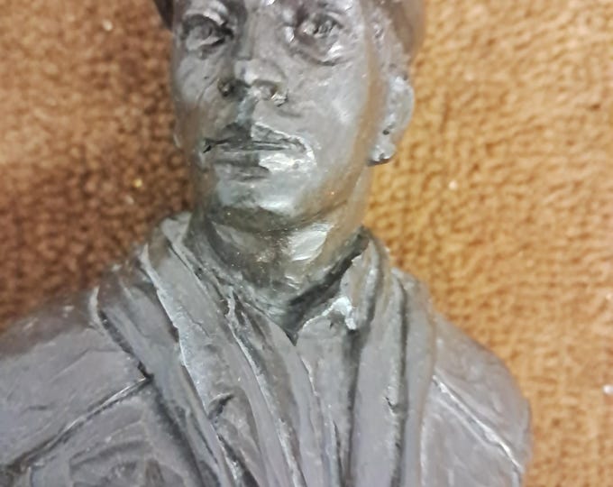 Cold Cast Bronze Figurine: Genesis Gamekeeper with Dogs, Signed & Numbered