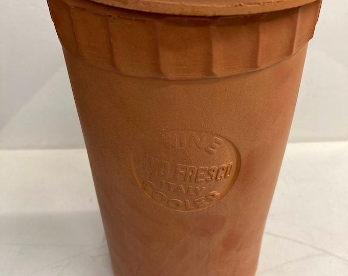 Vintage Terra Cotta Italian Wine Cooler /Chiller