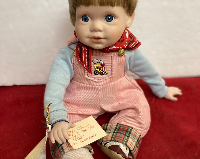Danbury Mint 6 Inch Porcelain Doll “Jimmy” by Elke Hutchens