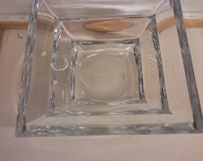 3 Tiers Centerpiece Adria Crystal Bowl by Steklarna Rogaska