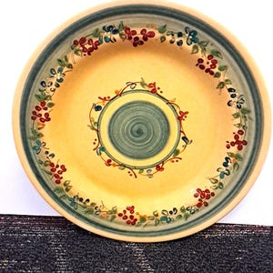 TERRE E PROVENCE フランス製　ハンドペインティング　お皿　7枚 Terre Provence Pottery - Etsy
