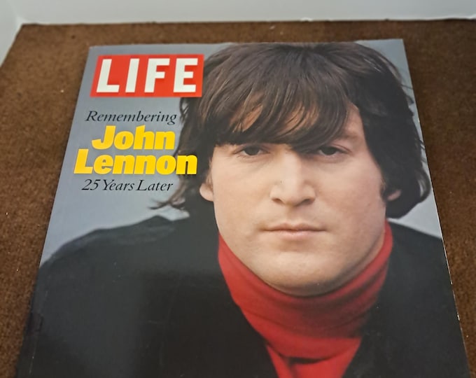 Life Magazine Special. Remembering John Lenon 25 Years Later