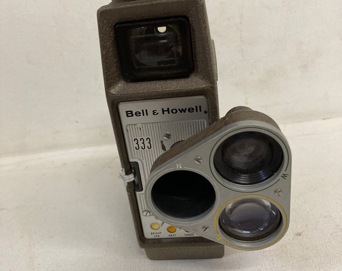 Vintage Bell and Howell 333 8mm Movie Camera