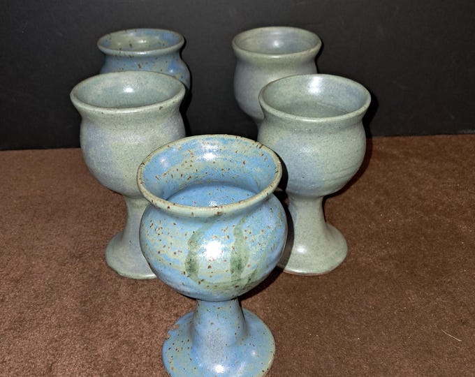5 Chris Hielihy Pottery .Signed & Numbered