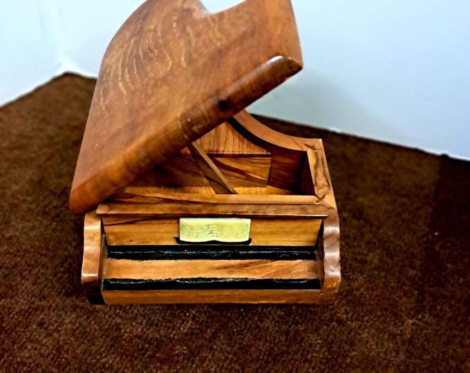 Reuge Swiss Grand Piano Music Box Working Vintage