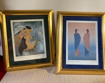 Maxine Noel Ioyan Mani Framed Woman Print, Approch of the Feature