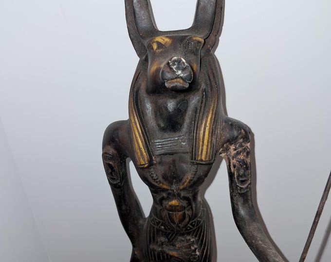 Anubis Egyptian Dog God Statue