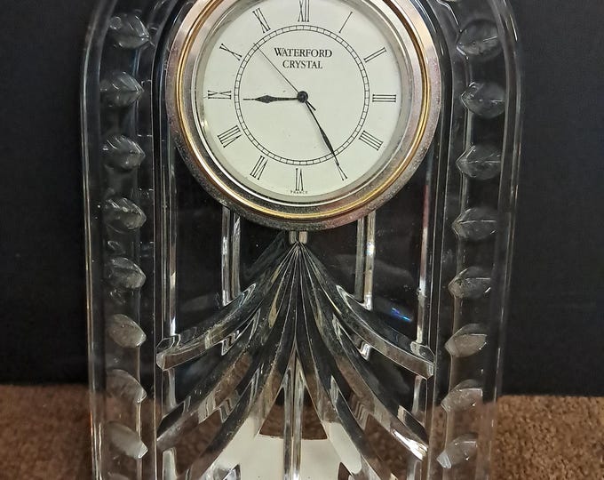 Vintage Waterford Crystal Clock
