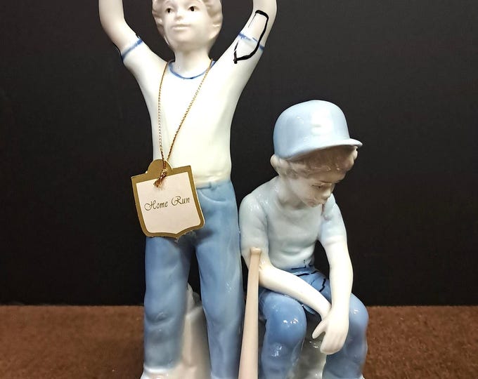 Paul Sebastian Fine " Home Run "  Porcelain  Figurine.