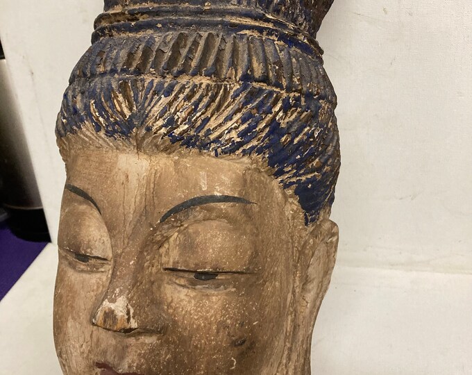 Handmade Oriental  Head sculpture  .