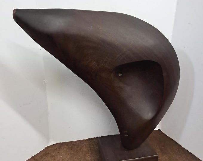 Handmade Solid Wood Modern Abstract Sculpture