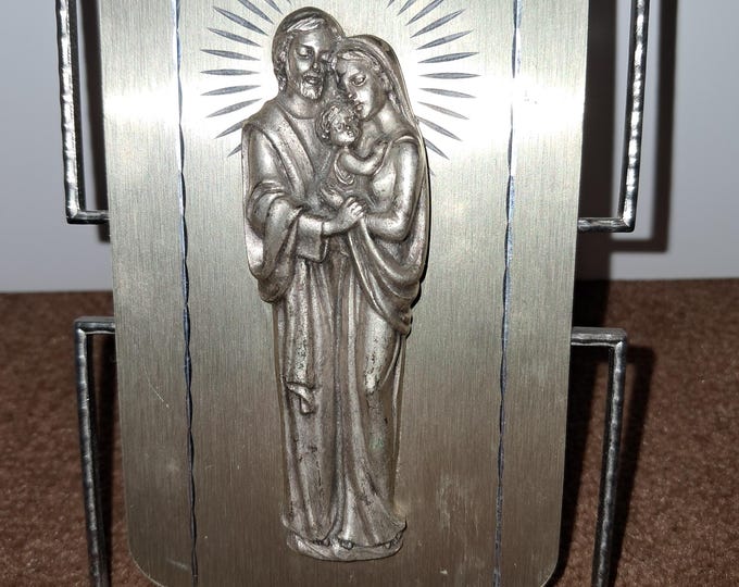 Holy Family Plaque.