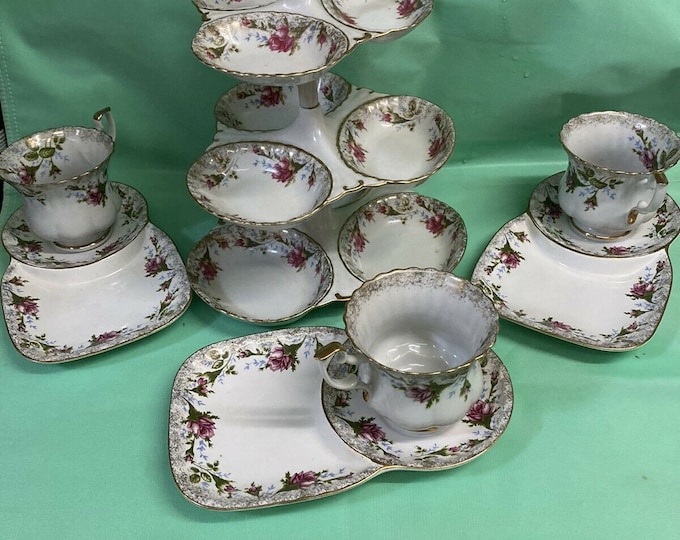 9 Pcs Vintage Chodziez Poland China