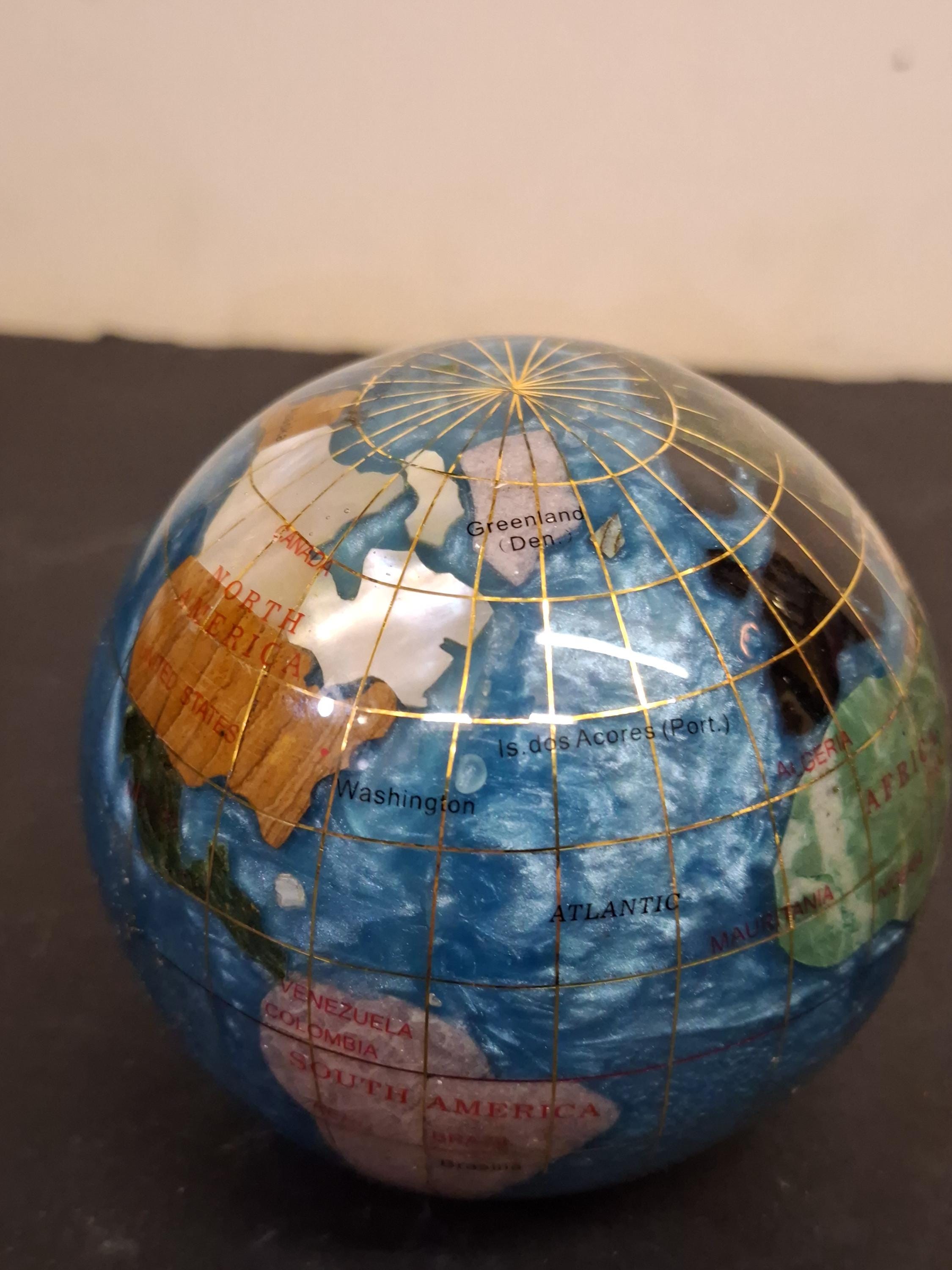 Gemstone Globes - Etsy
