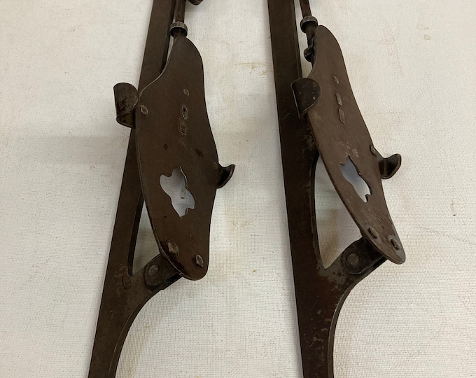 Antique Winslow's National Club Clamp Ice Skate Boot Attachment