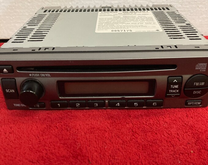 Subaru Saab 2004-2007 Impreza 9-2x oem AM FM Single Disc CD Player pf -2597A-B