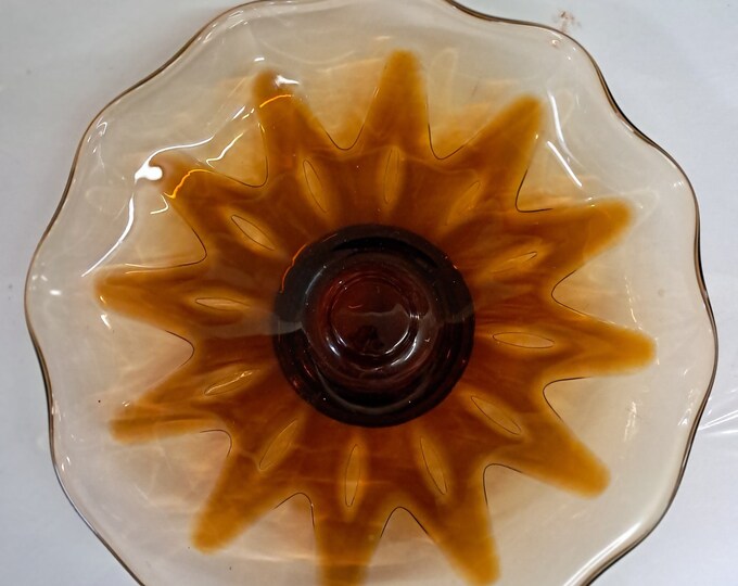 Fostoria hawaiian Float Glass . Circa 1960