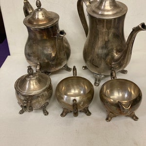 Silver Plate  Tea Set