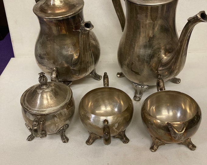 Silver Plate  Tea Set