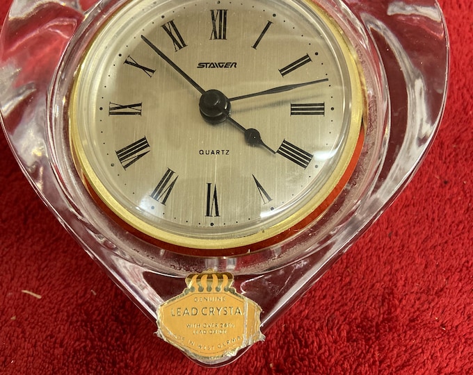 Staiger West German Crystal Clock
